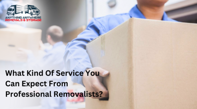 What Kind Of Service You Can Expect From Professional Removalists?